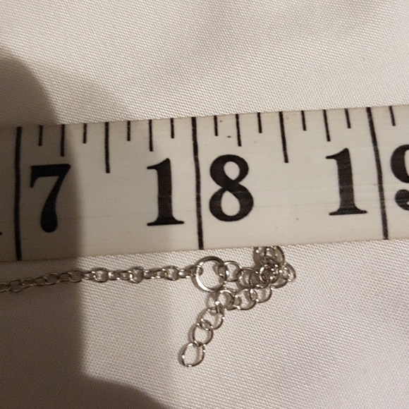 Women's Crystal Jewelry Round pendant necklace with 4 charms - Picture 3 of 4